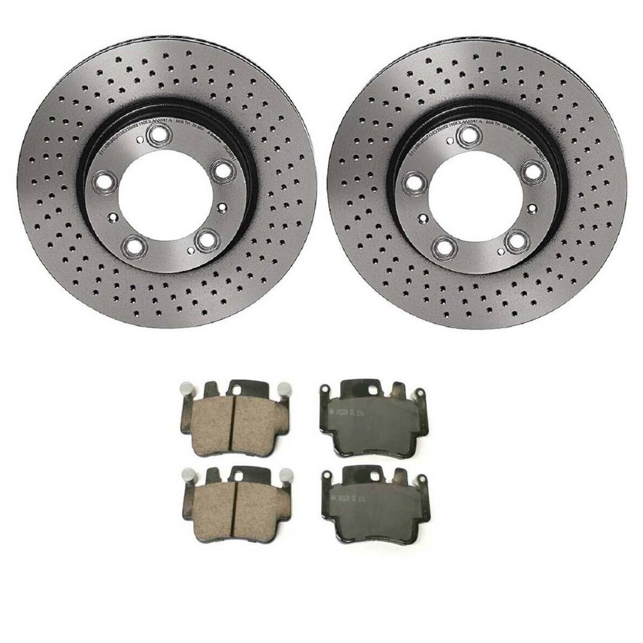 Porsche Disc Brake Pad and Rotor Kit – Front (318mm) (Ceramic) (EURO) 99635140602