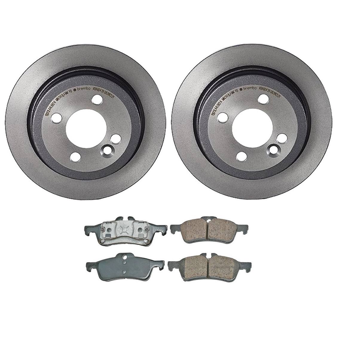 Mini Disc Brake Pad and Rotor Kit – Rear (259mm) (Ceramic) (EURO) 34216774987