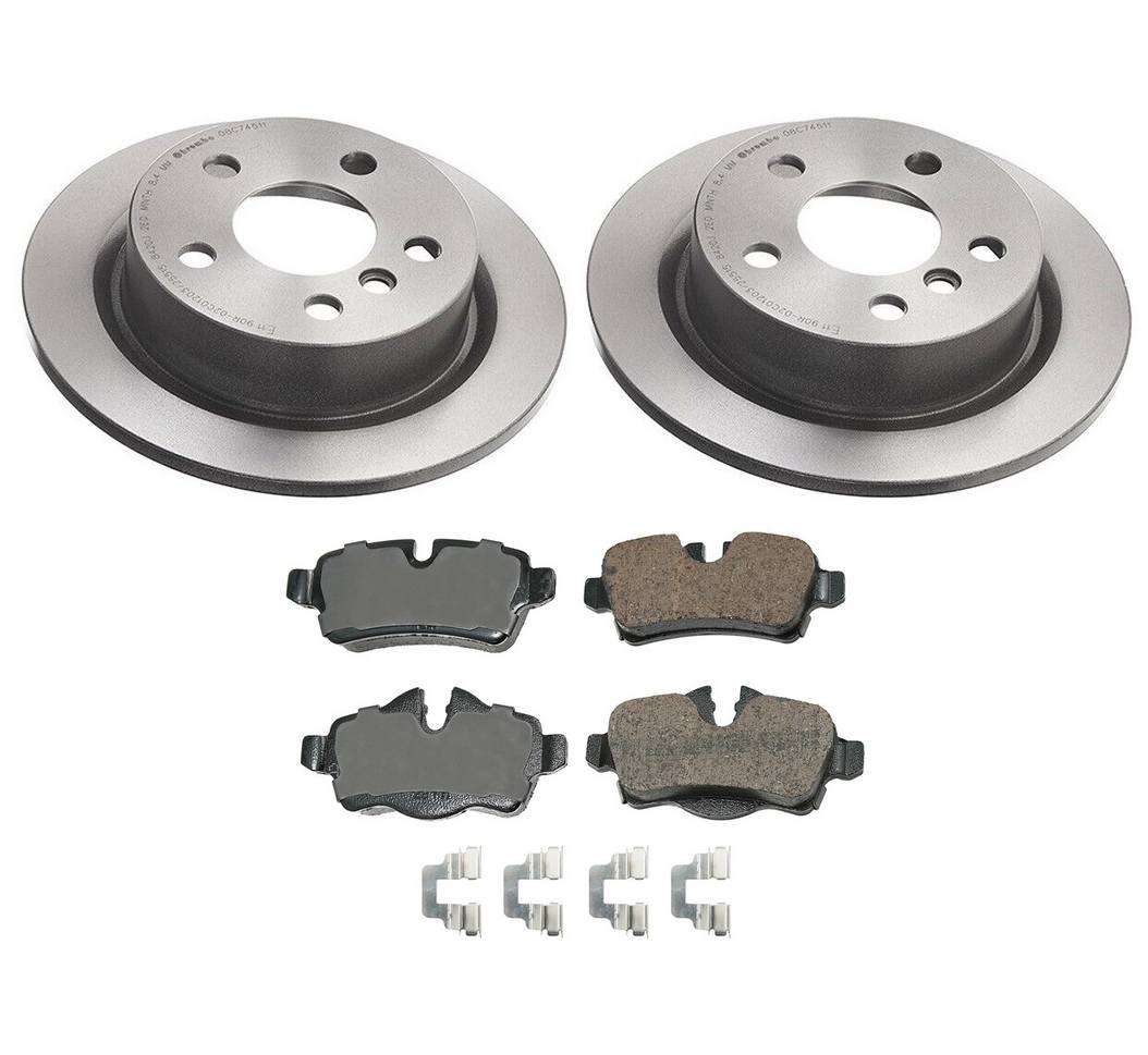 Mini Disc Brake Pad and Rotor Kit – Rear (259mm) (Ceramic) (EURO) 34216799383