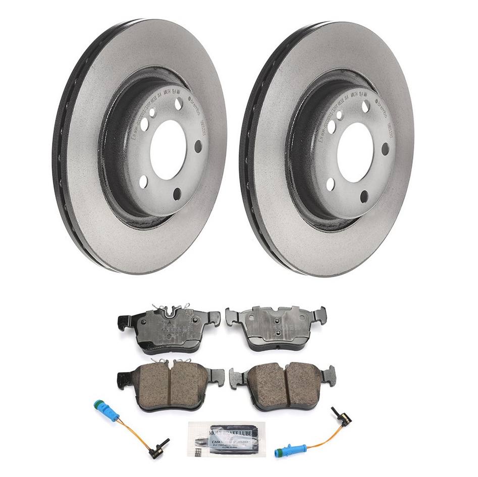 Mercedes-Benz Disc Brake Pad and Rotor Kit – Rear (300mm) (Ceramic) (EURO) 0004231812