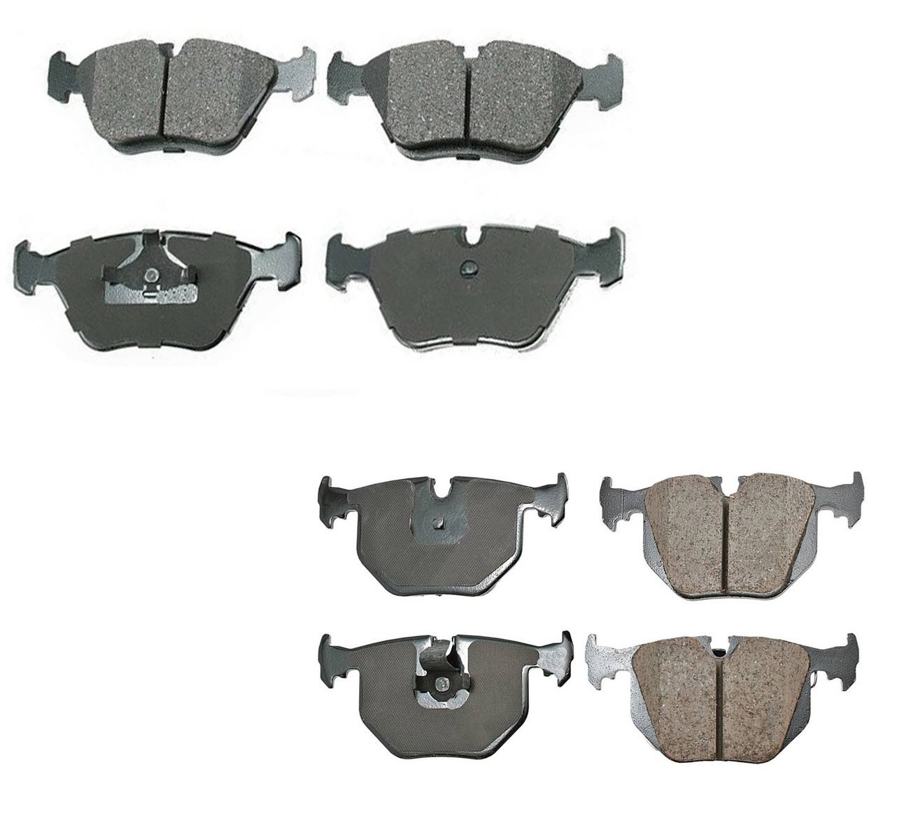 BMW Disc Brake Pad Kit – Front and Rear (Ceramic) (EURO) 34112282555