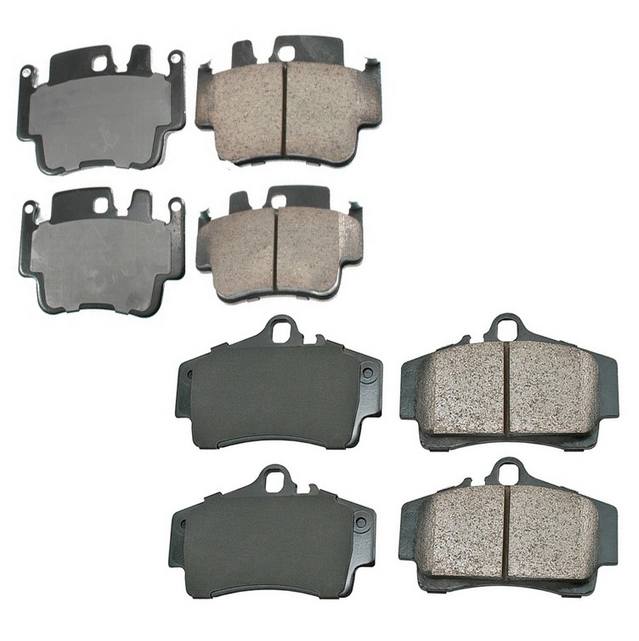 Porsche Brake Pad Set Kit – Front and Rear (Ceramic) (EURO) 99635294903