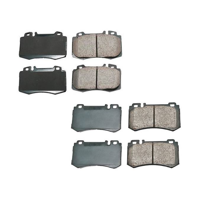 Mercedes-Benz Disc Brake Pad Set Kit – Front and Rear (Ceramic) (EURO) 1634200820