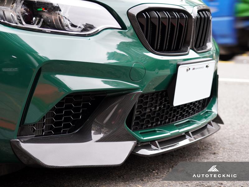 AutoTecknic F87 M2 Competition Dry Carbon Fiber Center Front Lip