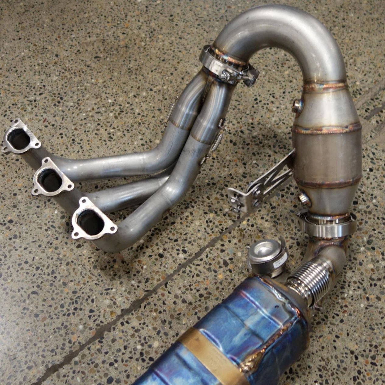 991.2 GT3RS Long Tube Street Header Exhaust System