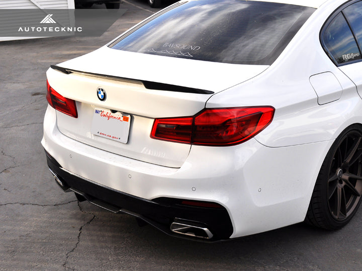 AutoTecknic F90 M5 / G30 5-Series Carbon Competition Extended-Kick Trunk Spoiler