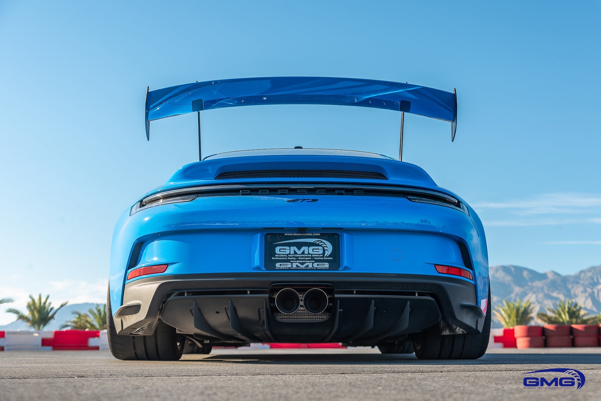 992 GT3 GMG Rear Wing Risers