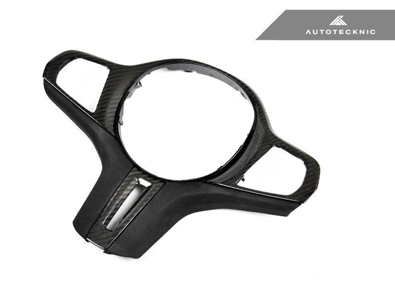 AutoTecknic F95 X5M / F96 X6M - Carbon Alcantara Steering Wheel Trim