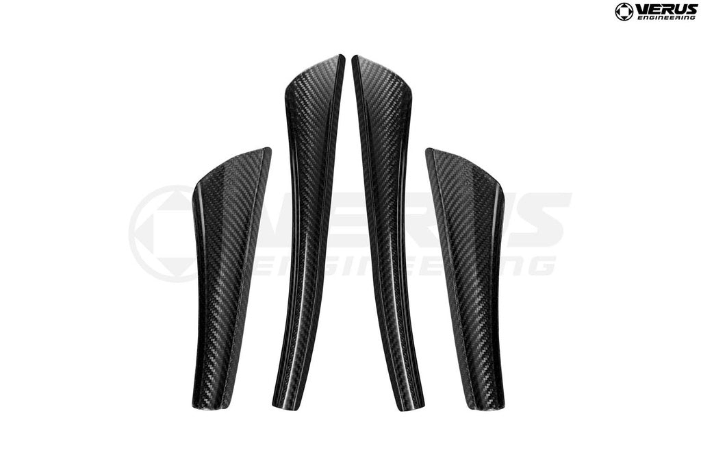 Dual Element Dive Plane Kit, Gloss Clear - Porsche 718 GT4