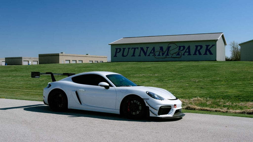 Dual Element Dive Plane Kit, Gloss Clear - Porsche 718 GT4
