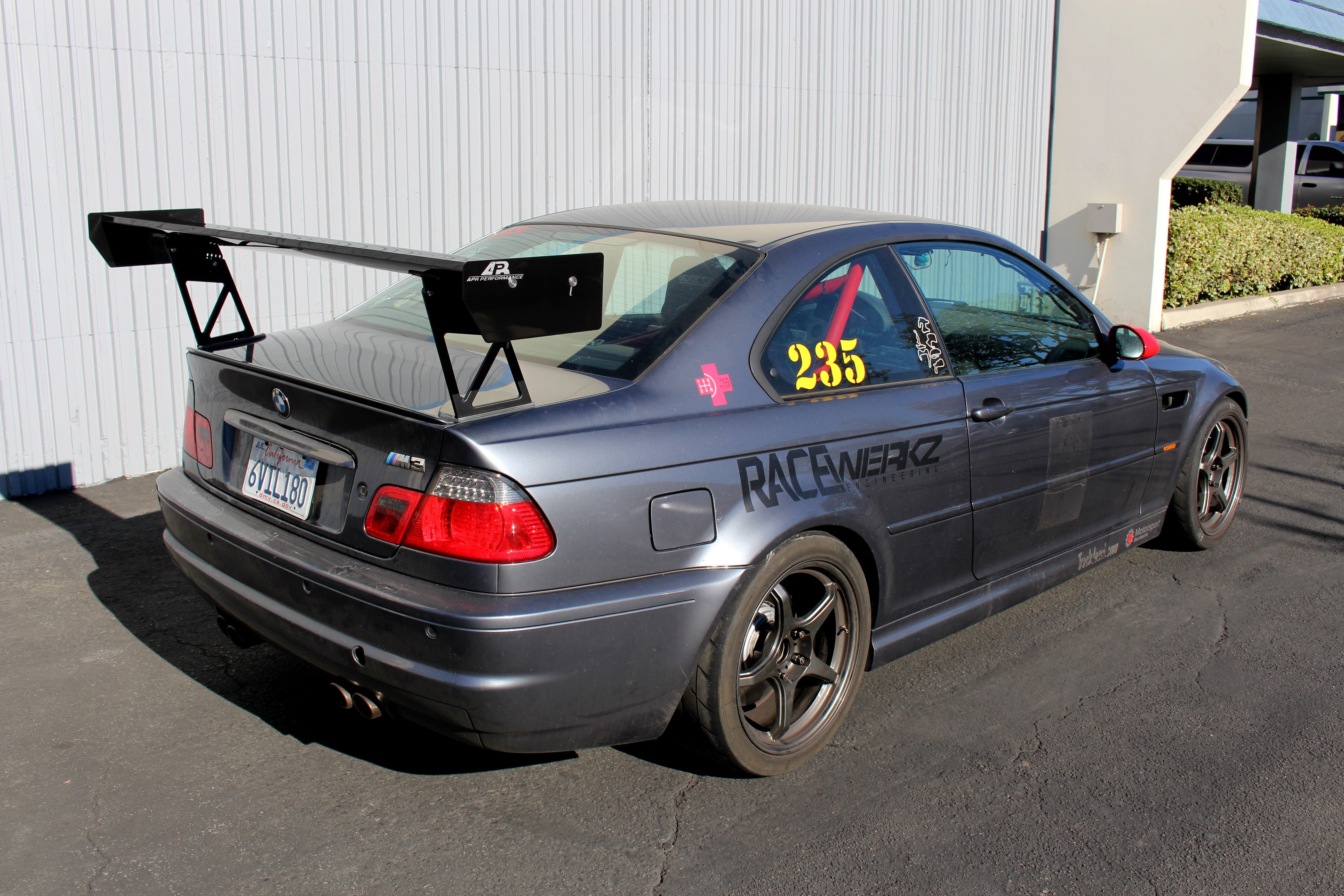 BMW E46 GT-250 Adjustable Wing 1998 - 2005