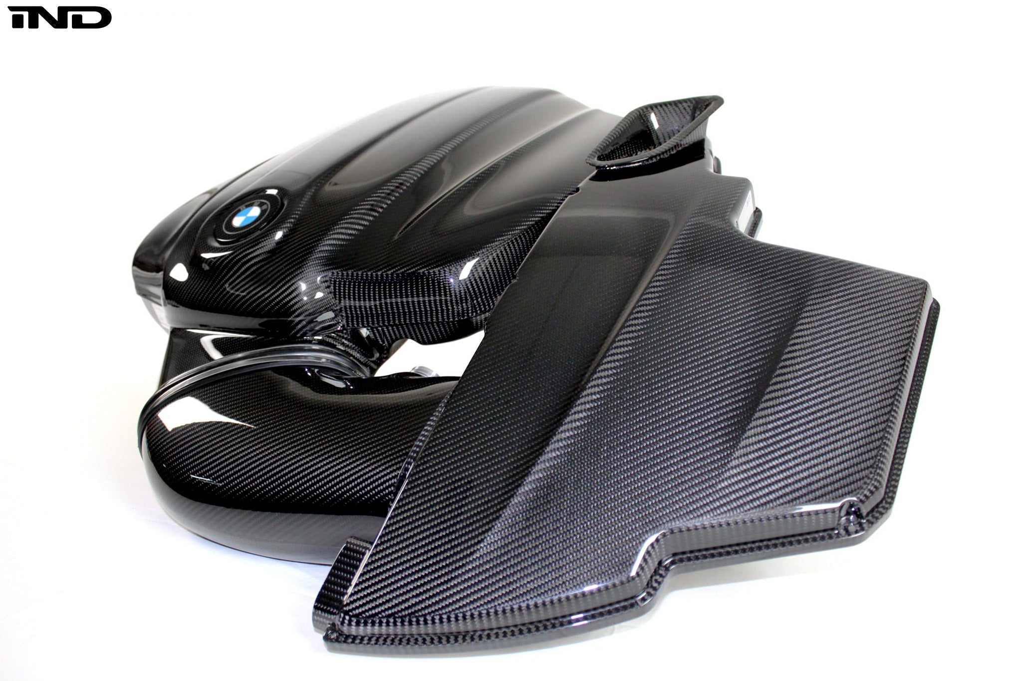 Karbonius E9X M3 (S65) Carbon Inlet Plenum and Intake System - Roundel Style