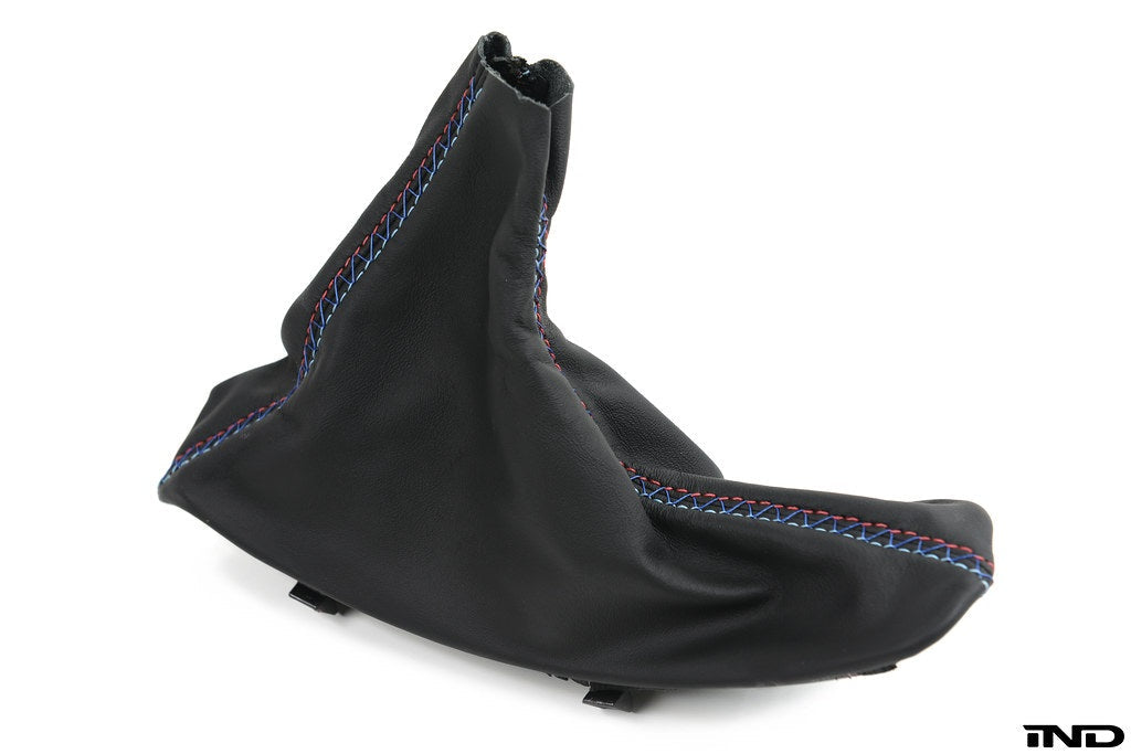 IND E9X M3 Custom Tri-Stitch Leather E-Brake Boot