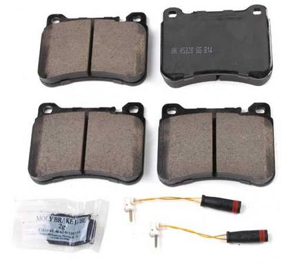 Mercedes Disc Brake Pad Set – Front (w/ Sport Package) 004420512041 – Akebono Euro Ultra-Premium EUR1121