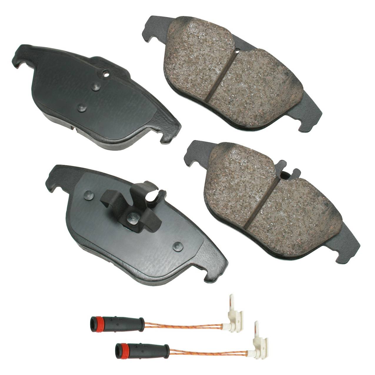 Mercedes Disc Brake Pad Set – Rear 0074206220 – Akebono Euro Ultra-Premium EUR1341A