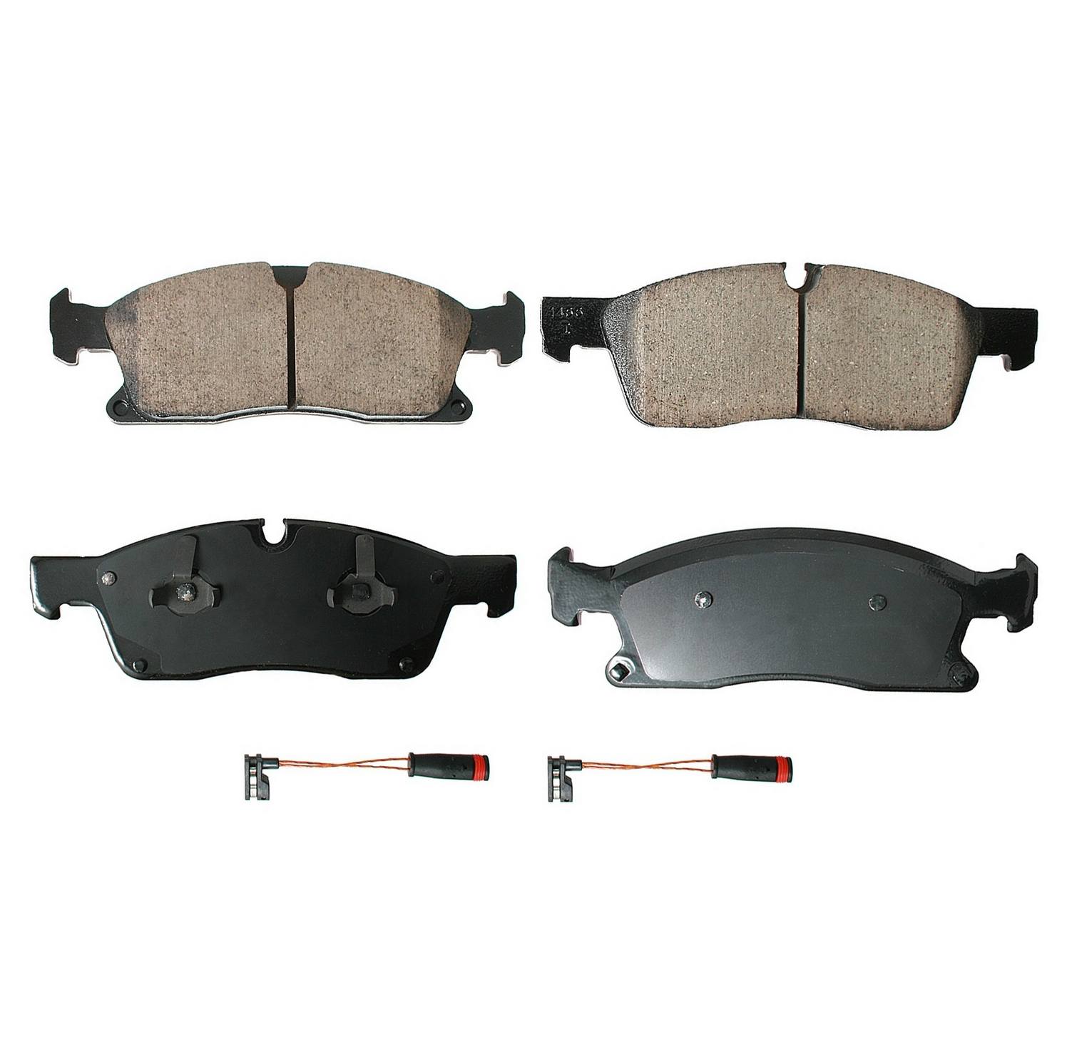 Mercedes-Benz Disc Brake Pad and Rotor Kit – Front (330mm) (Ceramic) – Akebono EURO 1664211300