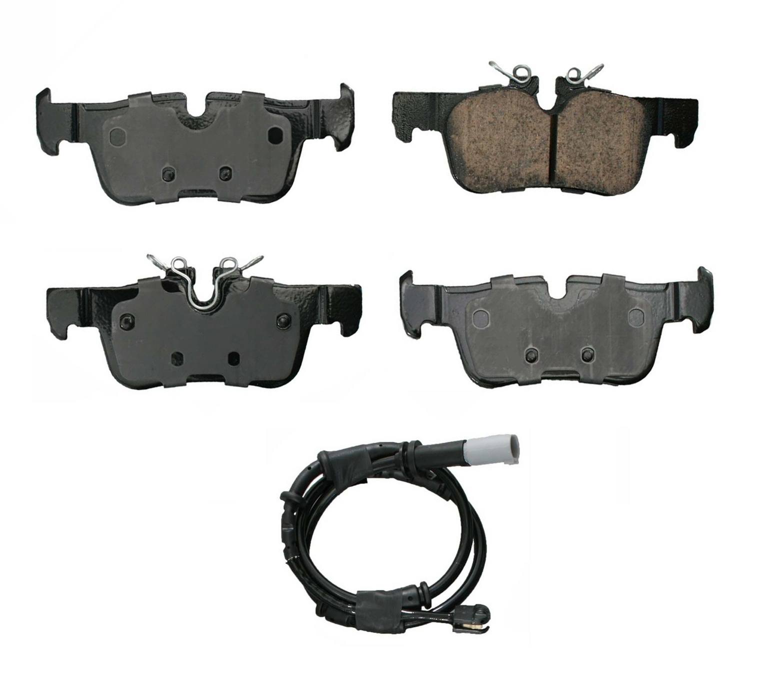 BMW Mini Disc Brake Pad Set – Rear (Ceramic) (EURO) 34216860403 – Akebono Euro Ultra-Premium EUR1762