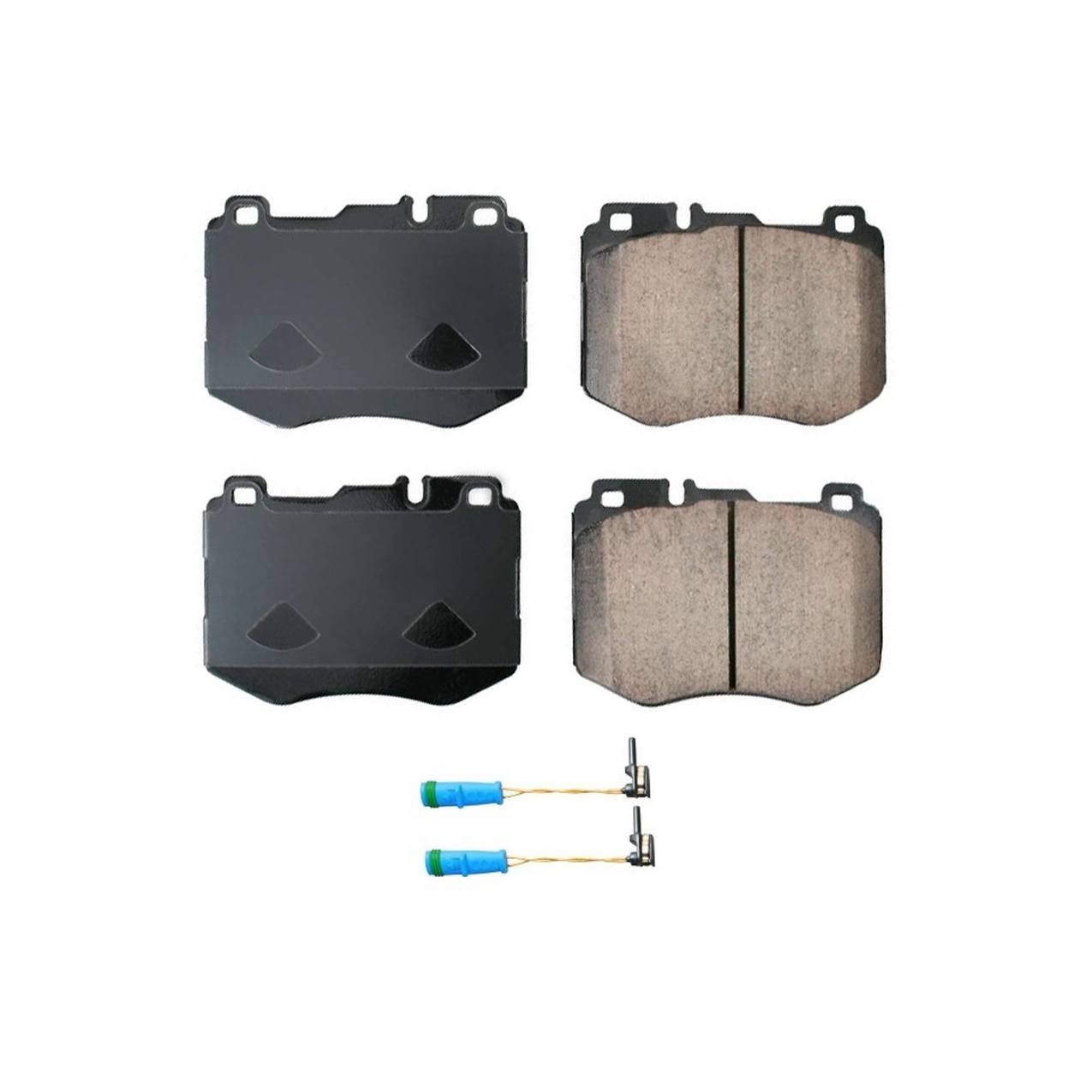 Mercedes Disc Brake Pad Set – Front 0004206700 – Akebono Euro Ultra-Premium EUR1796