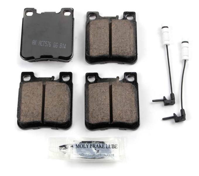 Mercedes Disc Brake Pad Set – Rear 004420932041 – Akebono Euro Ultra-Premium EUR603