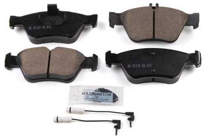 Mercedes Disc Brake Pad Set – Front 004420022041 – Akebono Euro Ultra-Premium EUR710