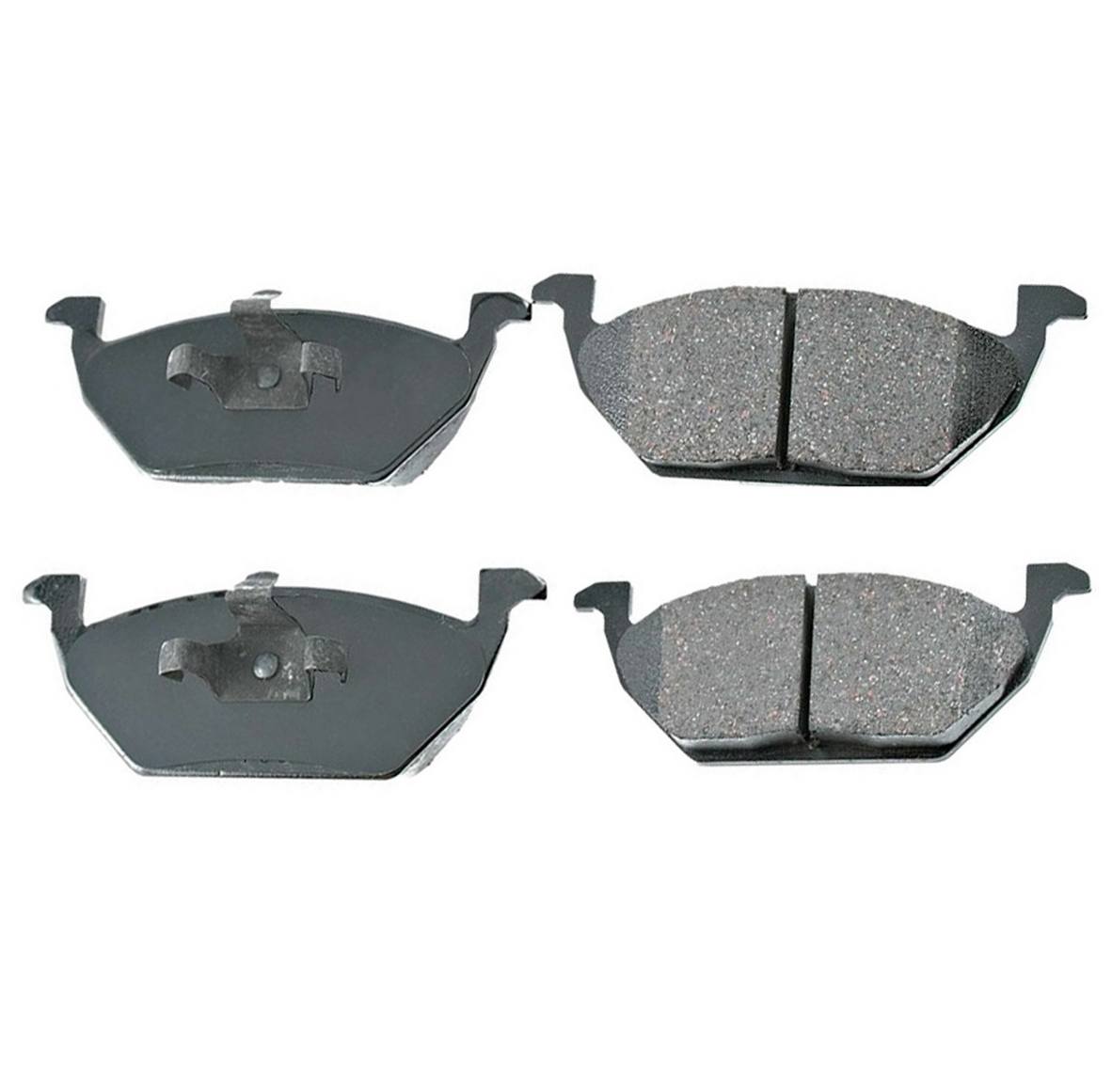 Volkswagen Disc Brake Pad and Rotor Kit – Front (288mm) (Ceramic) – Akebono EURO 5Q0615301H