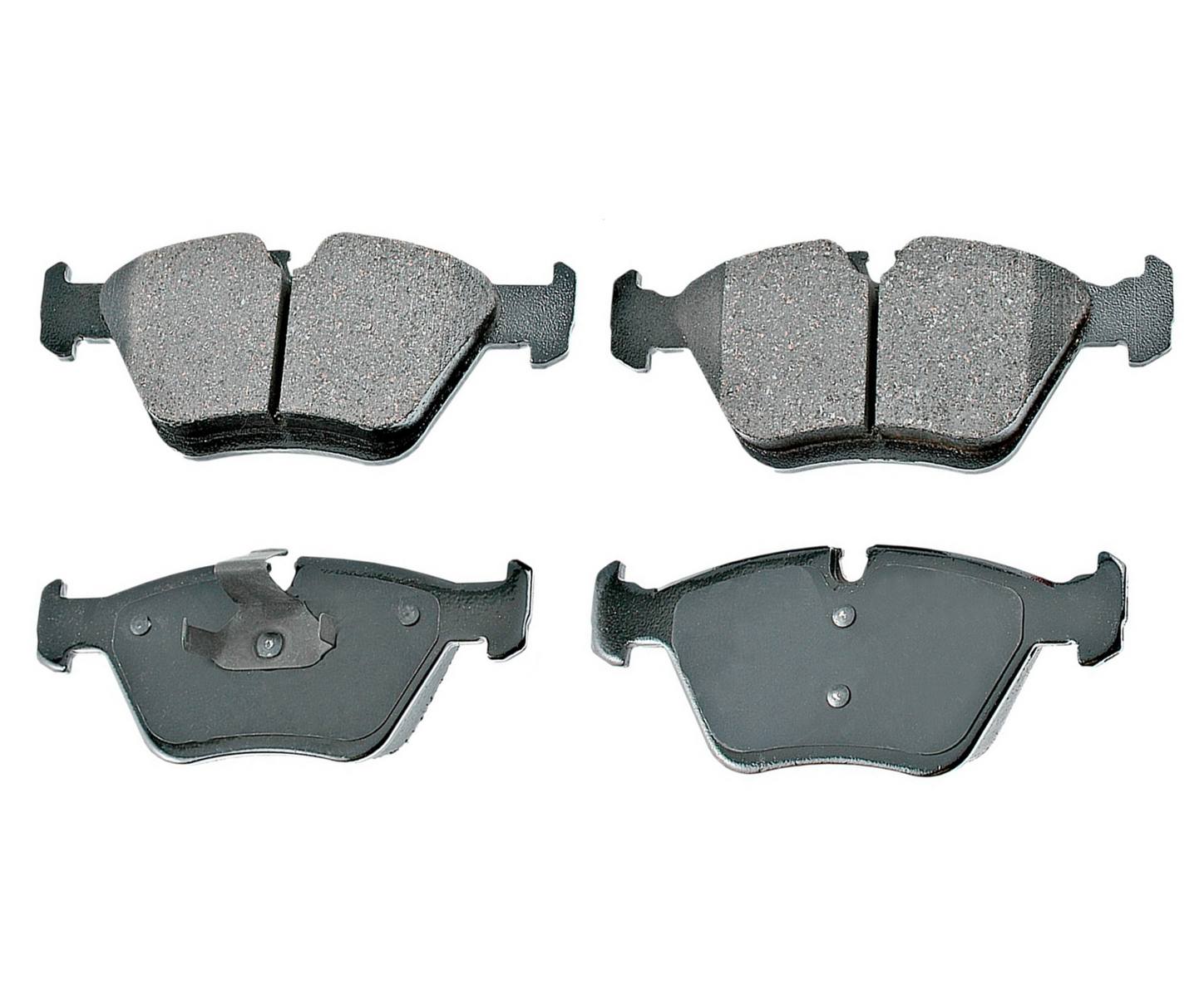 BMW Disc Brake Pad and Rotor Kit – Front (325mm) (Drilled) (Ceramic) – Akebono EURO 34116864047