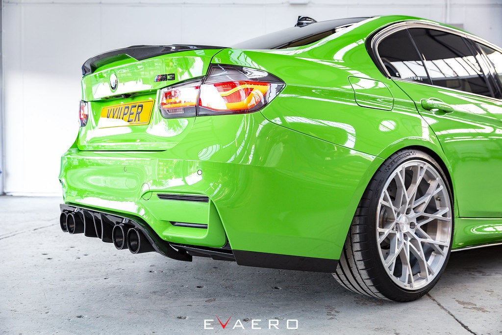 Evaero BMW F8X M3 / M4 Rear Carbon Diffuser with Winglets