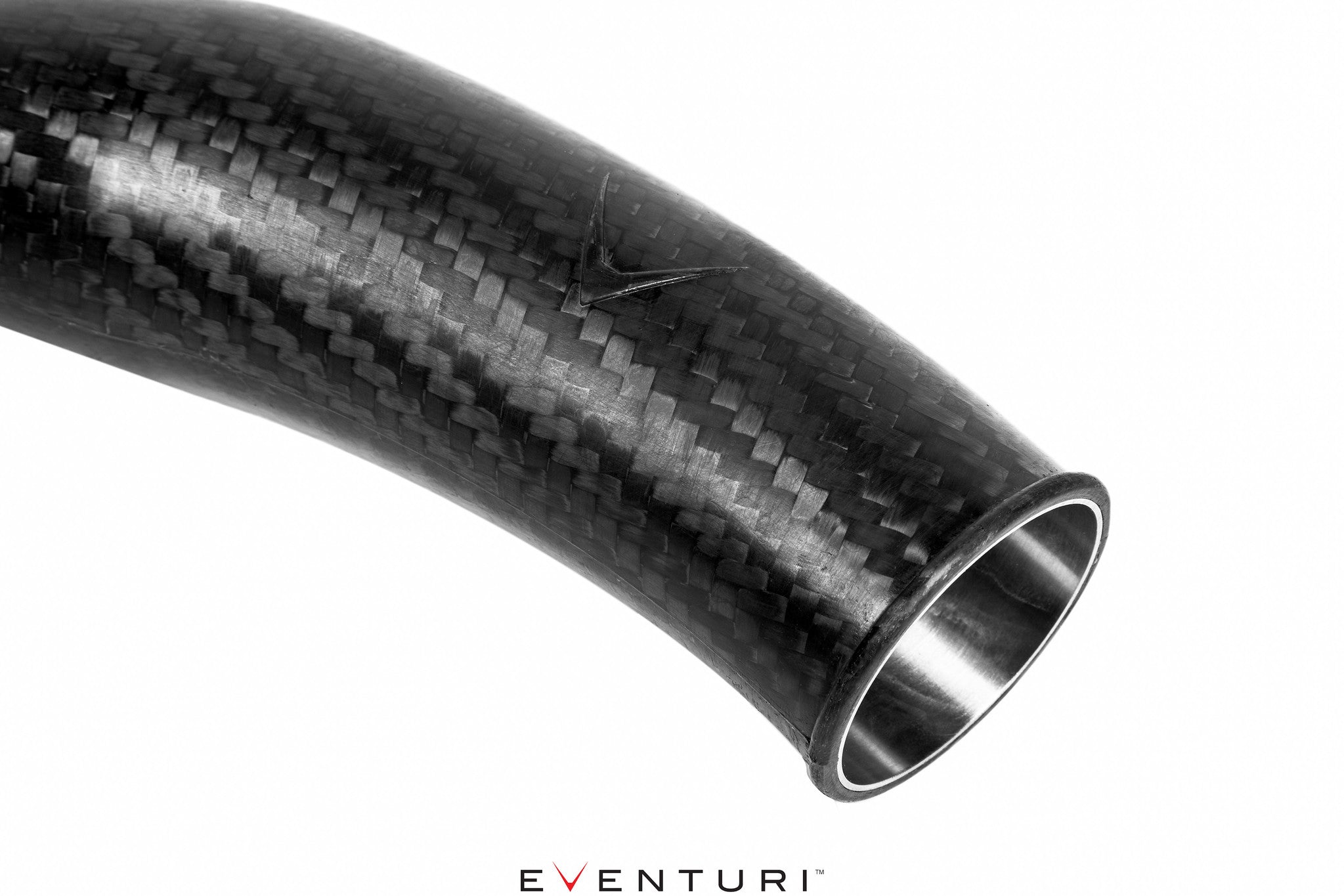 Eventuri BMW F8X M2C M3 M4 S55 Black Carbon Charge Pipe Set - Matte