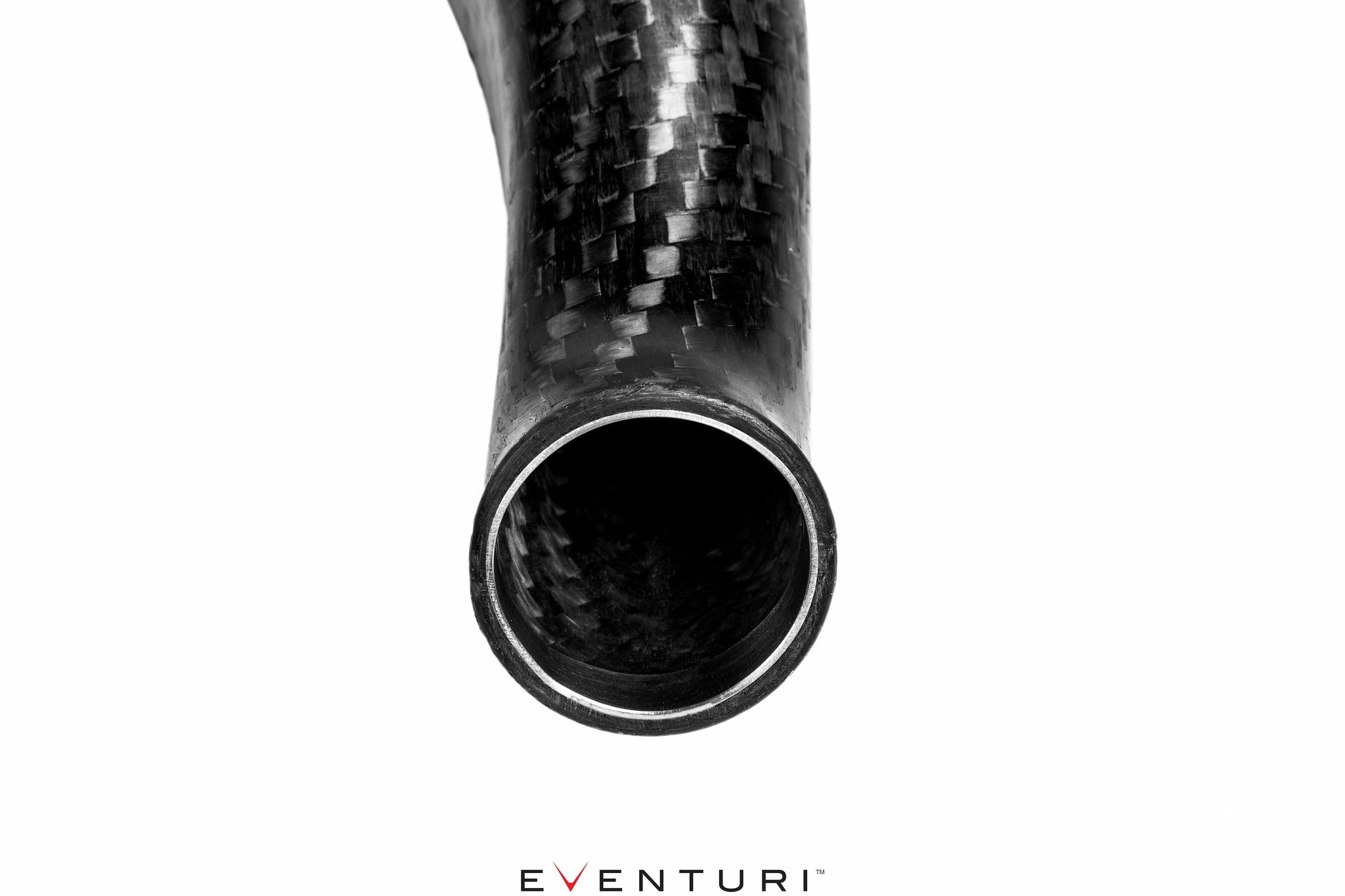 Eventuri BMW F8X M2C M3 M4 S55 Black Carbon Charge Pipe Set - Matte