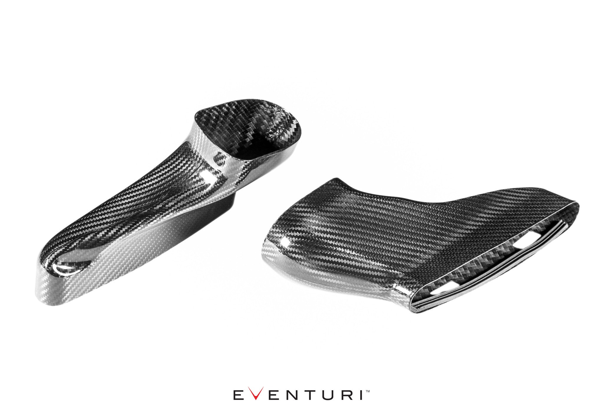 Eventuri Mercedes W205 C63 / C63S AMG Black Carbon V2 Duct Upgrade Kit For V1