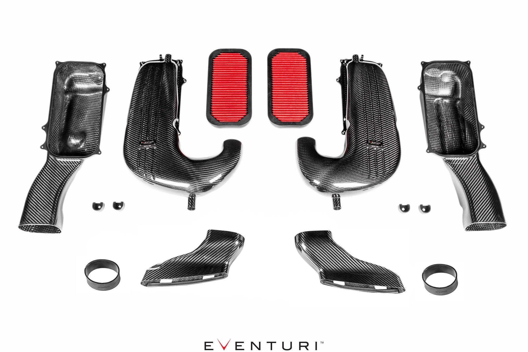 Eventuri Mercedes W205 C63 / C63S AMG Black Carbon Intake System - V2