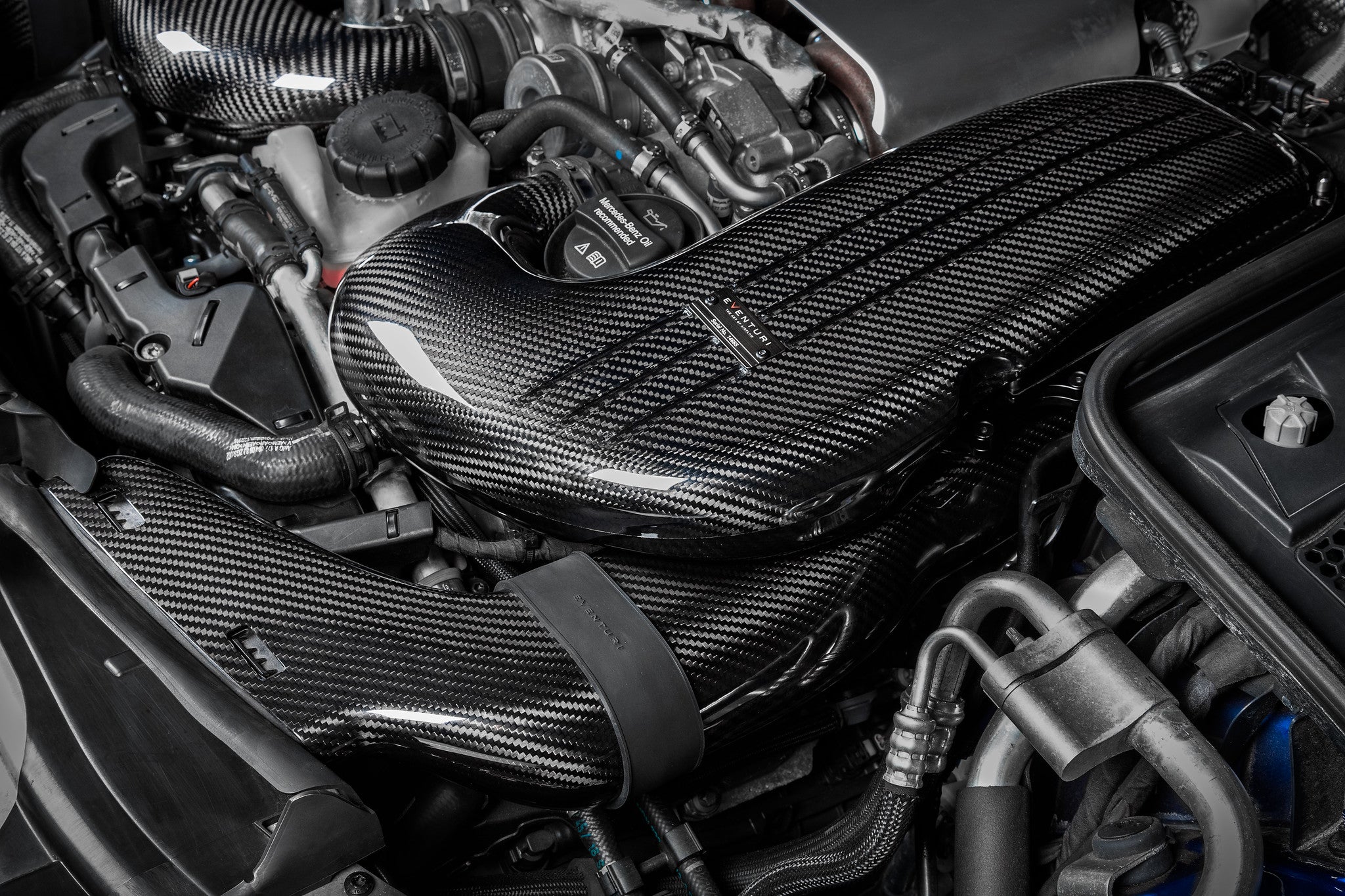 Eventuri Mercedes W205 C63 / C63S AMG Black Carbon Intake System - V2