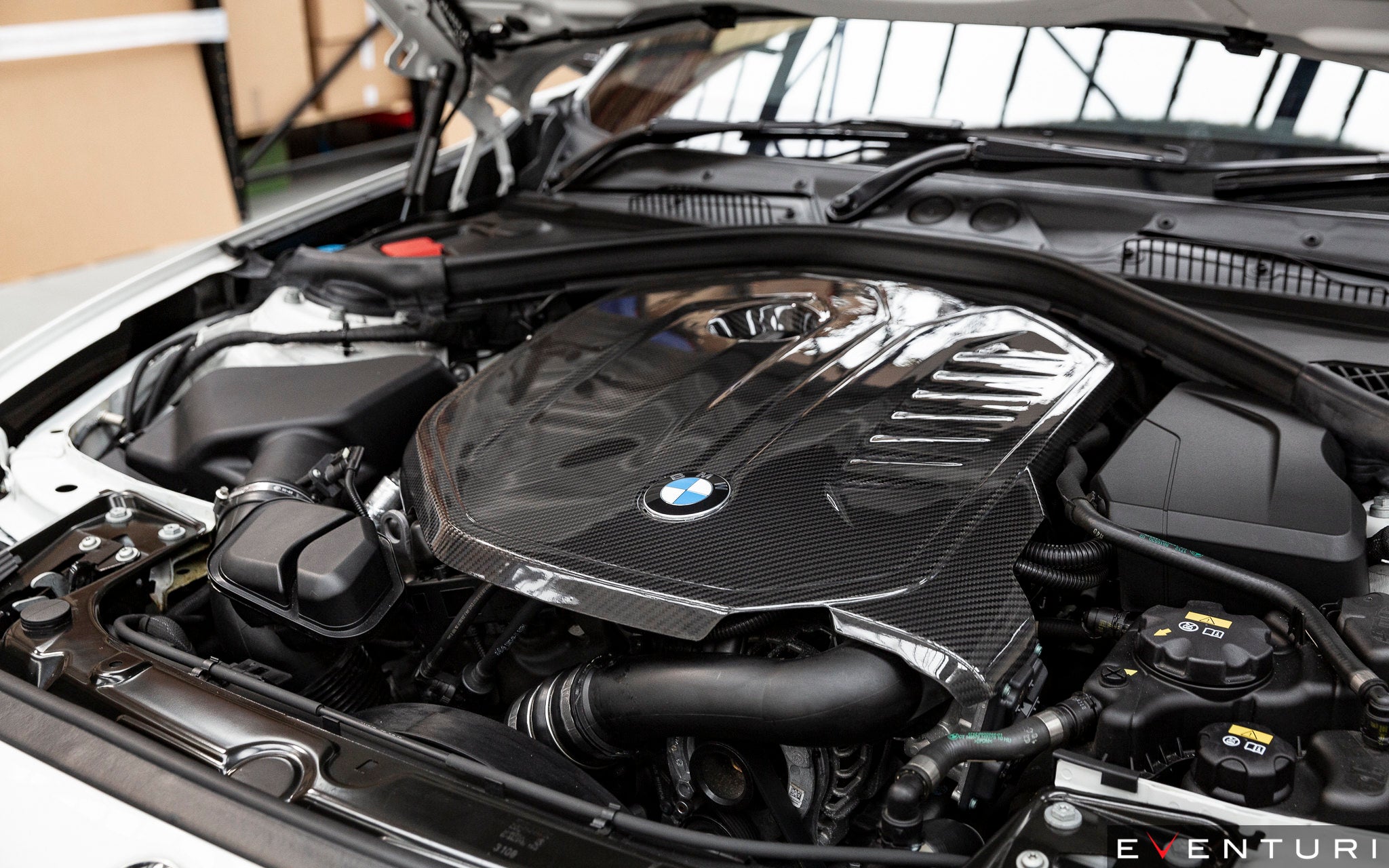 Eventuri BMW B58 Black Carbon Engine Cover