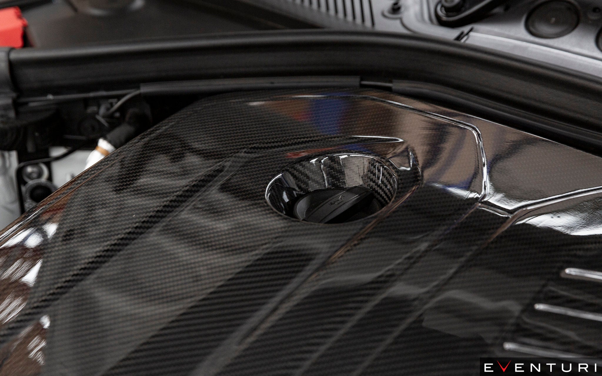 Eventuri BMW B58 Black Carbon Engine Cover