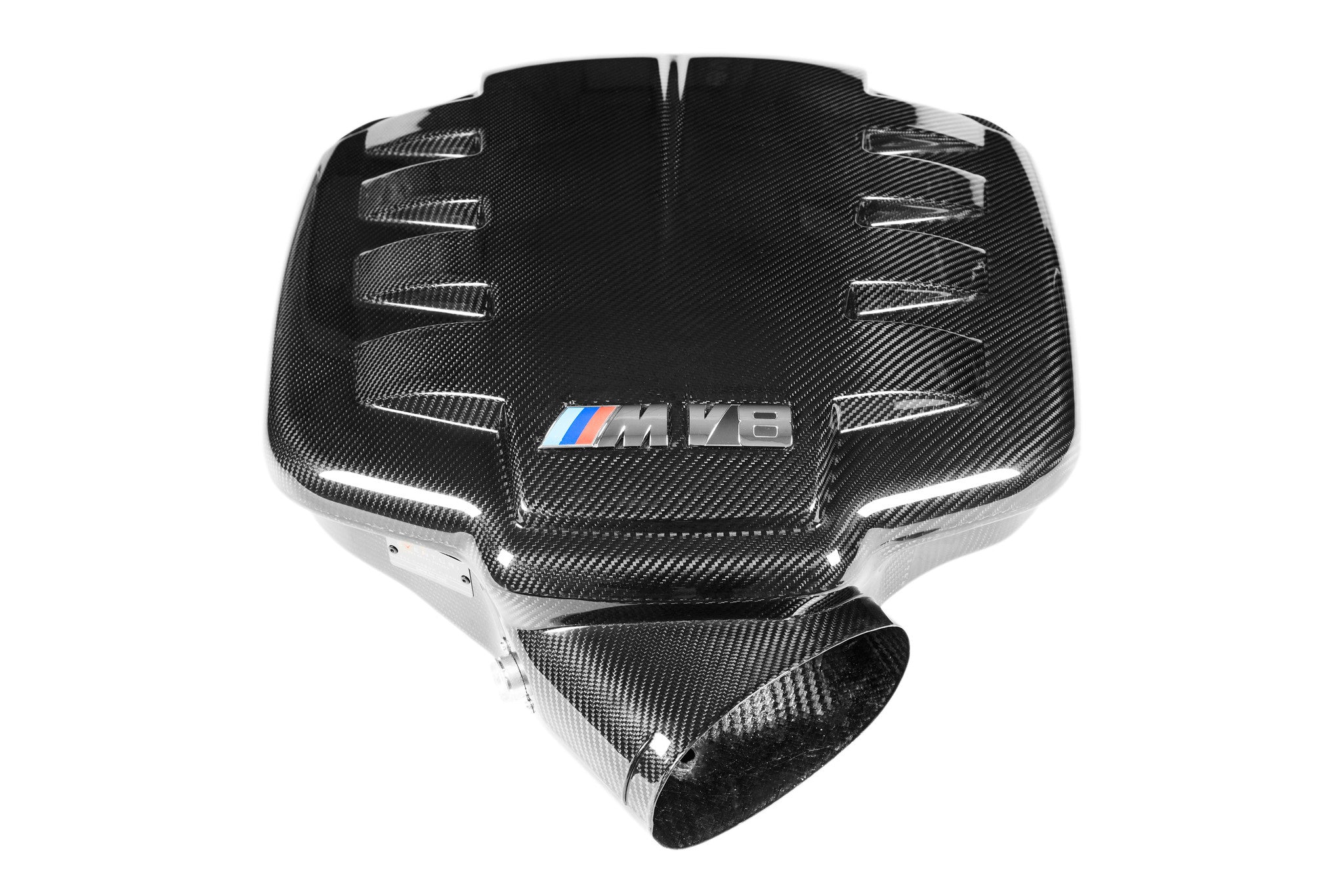 Eventuri BMW E9X M3 (S65) Black Carbon Inlet Plenum - Gloss