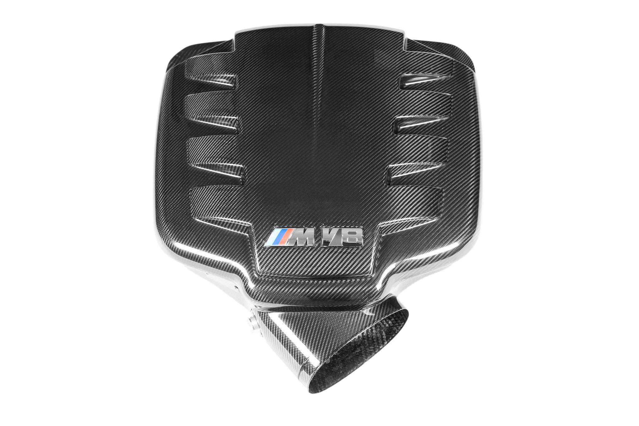 Eventuri BMW E9X M3 (S65) Black Carbon Inlet Plenum - Gloss