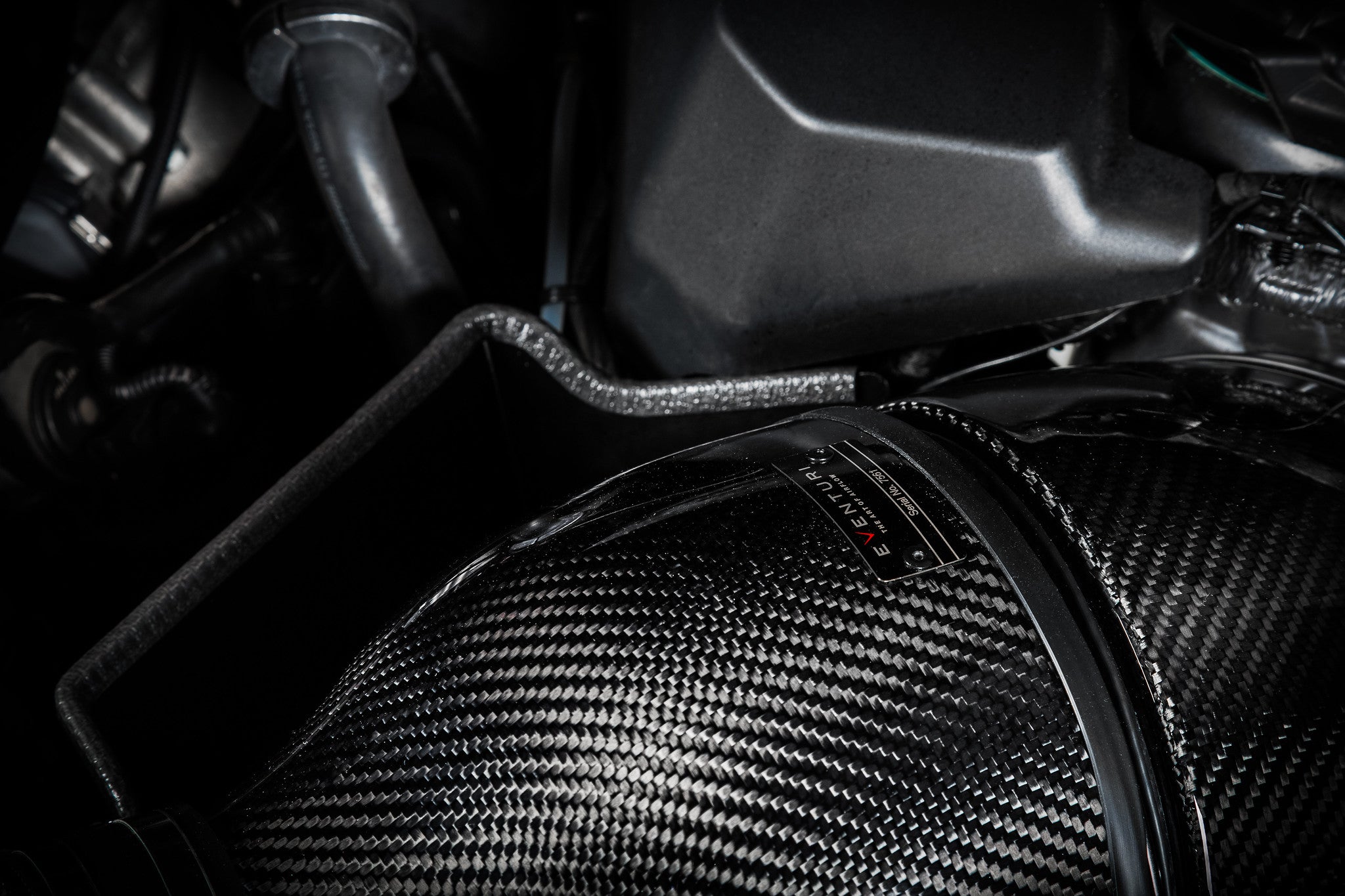 Eventuri BMW F-Chassis N55 Black Carbon Intake System - V2