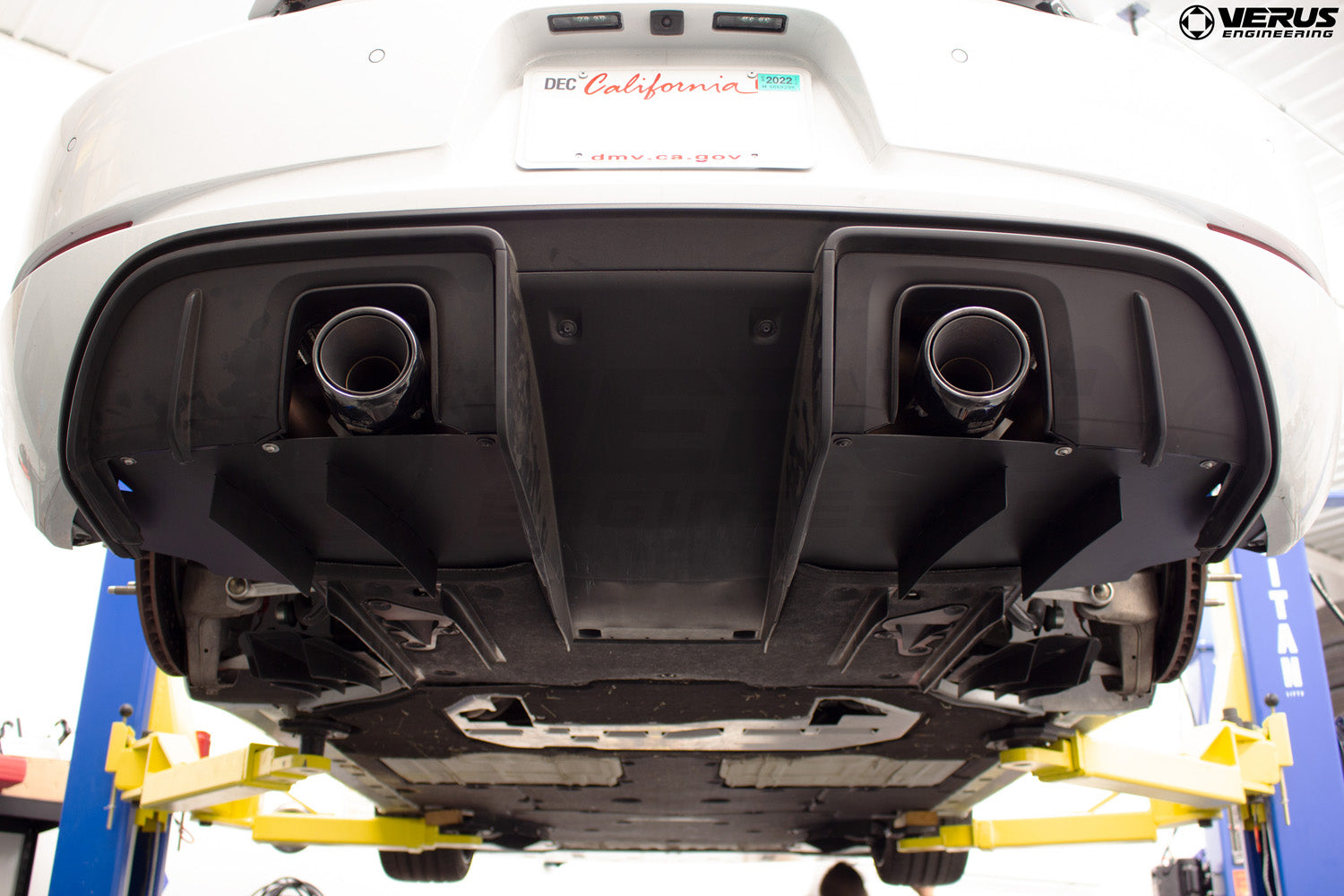 Rear Diffuser Panel Kit - Porsche 718 GT4