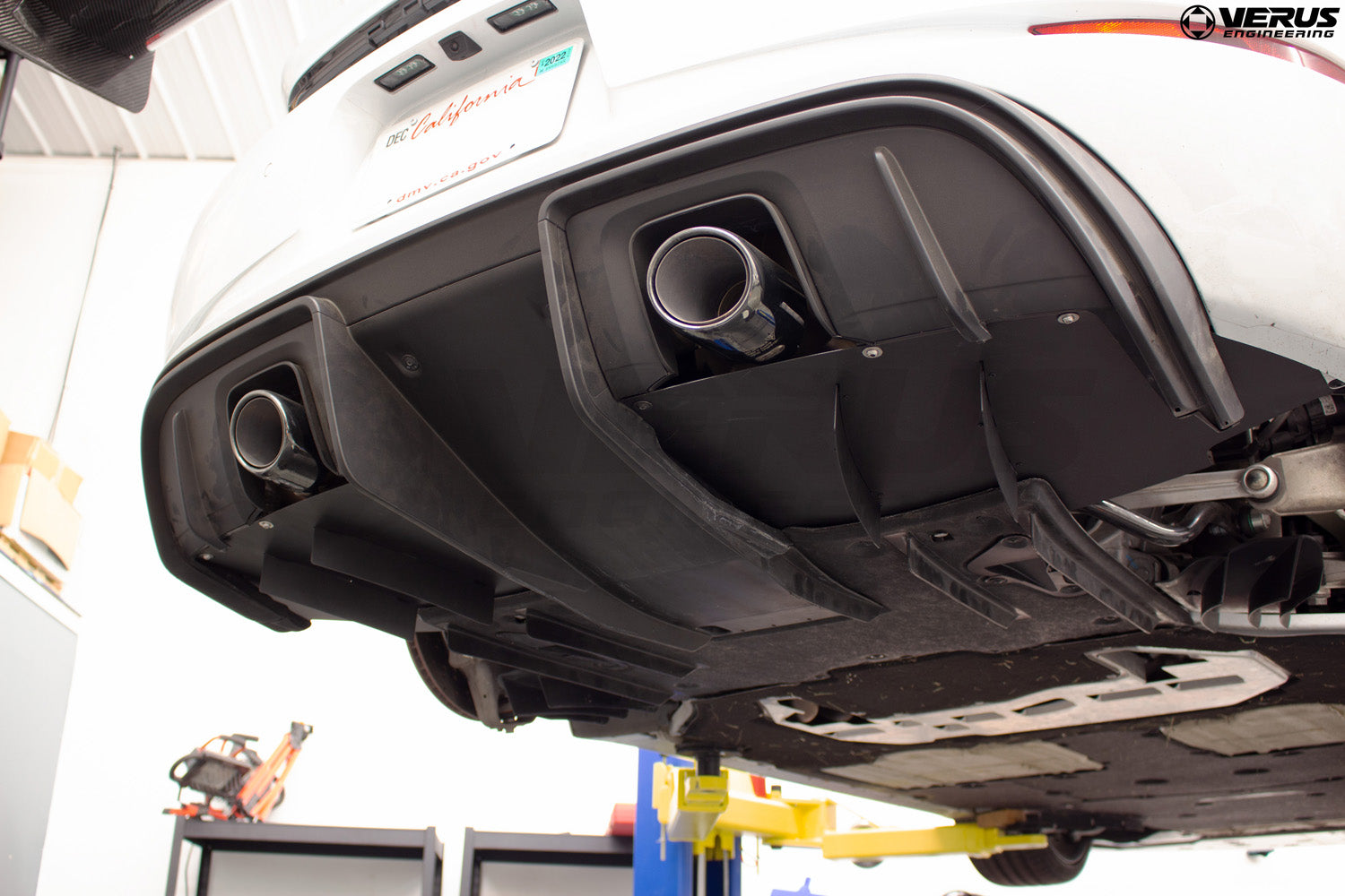 Rear Diffuser Panel Kit - Porsche 718 GT4