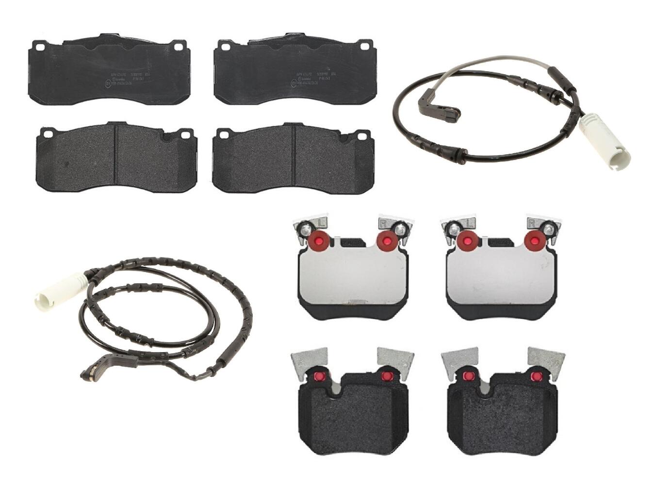 Brembo Disc Brake Pads Kit – Front and Rear