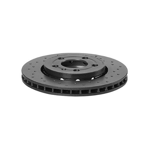 Audi Brake Kit – Pads and Rotors Front and Rear (312mm/256mm) (Xtra) (Low-Met) 8N0615601B – Brembo 1634230KIT