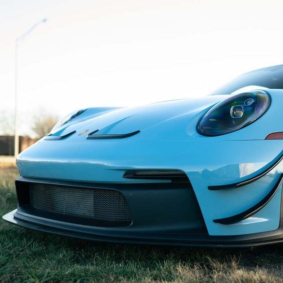 Carbon Polyweave Front Splitter Kit - Porsche 992 GT3