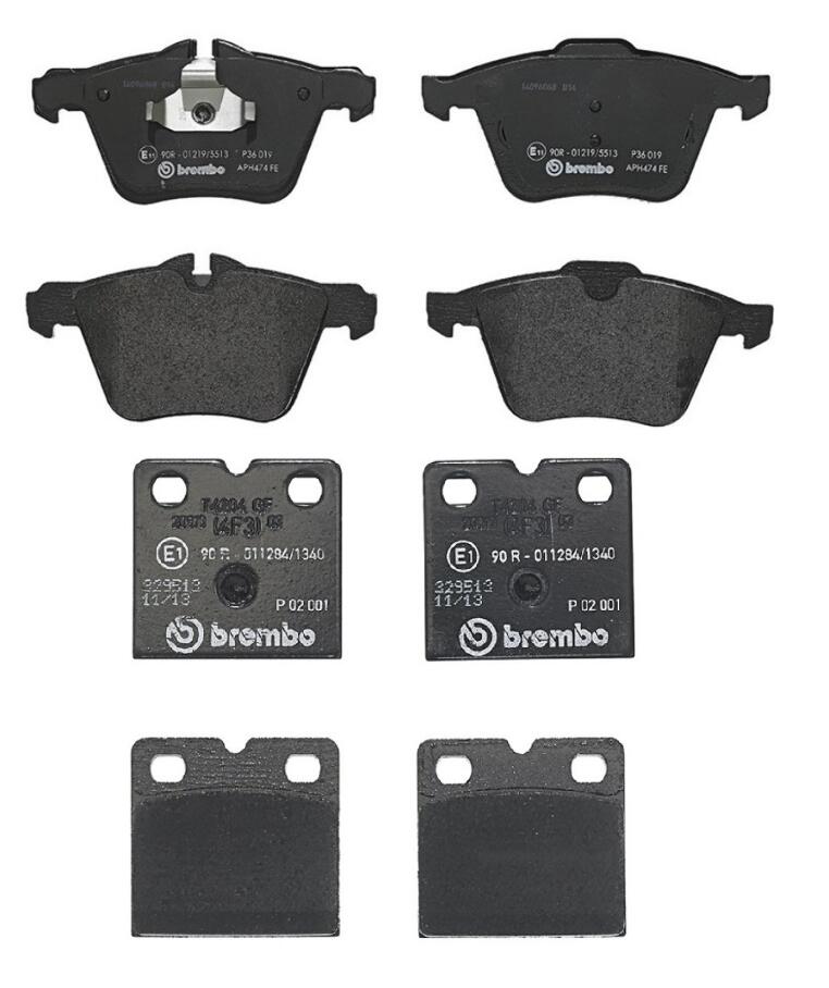 Brembo Disc Brake Pads Kit – Front and Rear