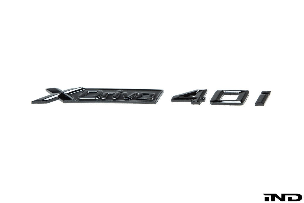 IND G05 G06 G07 xDrive / sDrive Painted Trunk Emblem