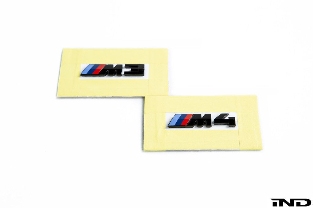 IND G8X M3 / M4 Gloss Black Front Grille Emblem