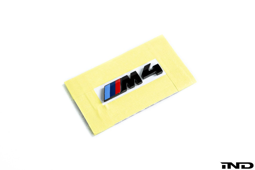 IND G8X M3 / M4 Gloss Black Front Grille Emblem