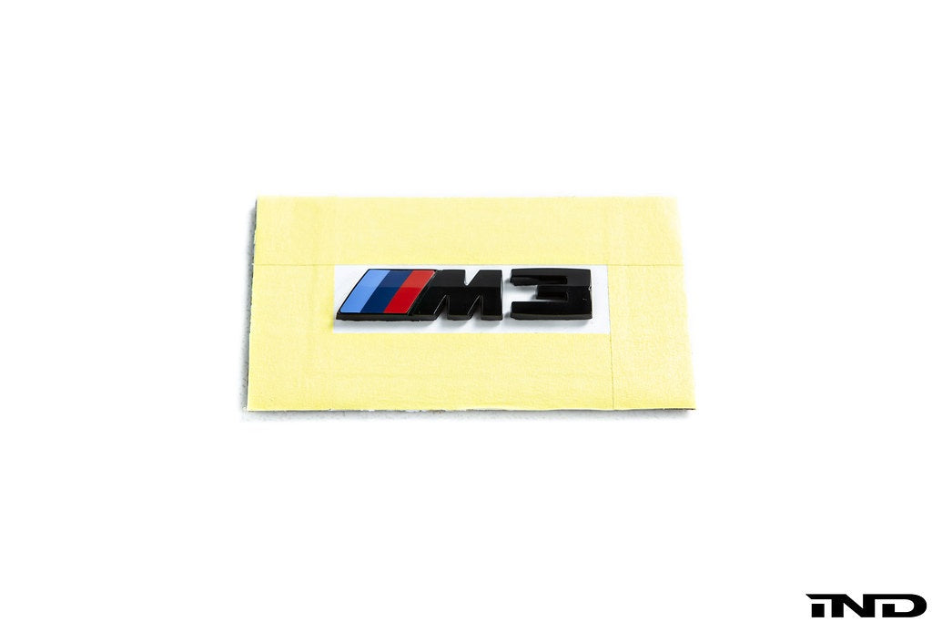 IND G8X M3 / M4 Gloss Black Front Grille Emblem