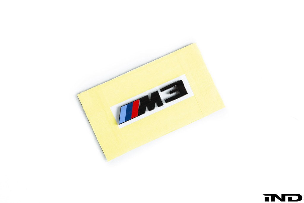 IND G8X M3 / M4 Gloss Black Front Grille Emblem