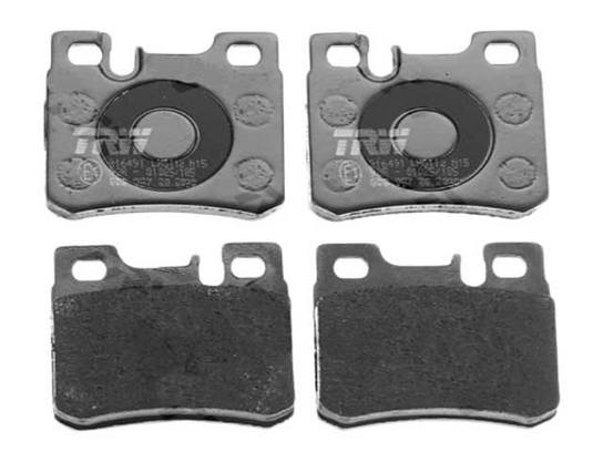 Mercedes Disc Brake Pad Set – Rear 0014207320 – TRW GDB987