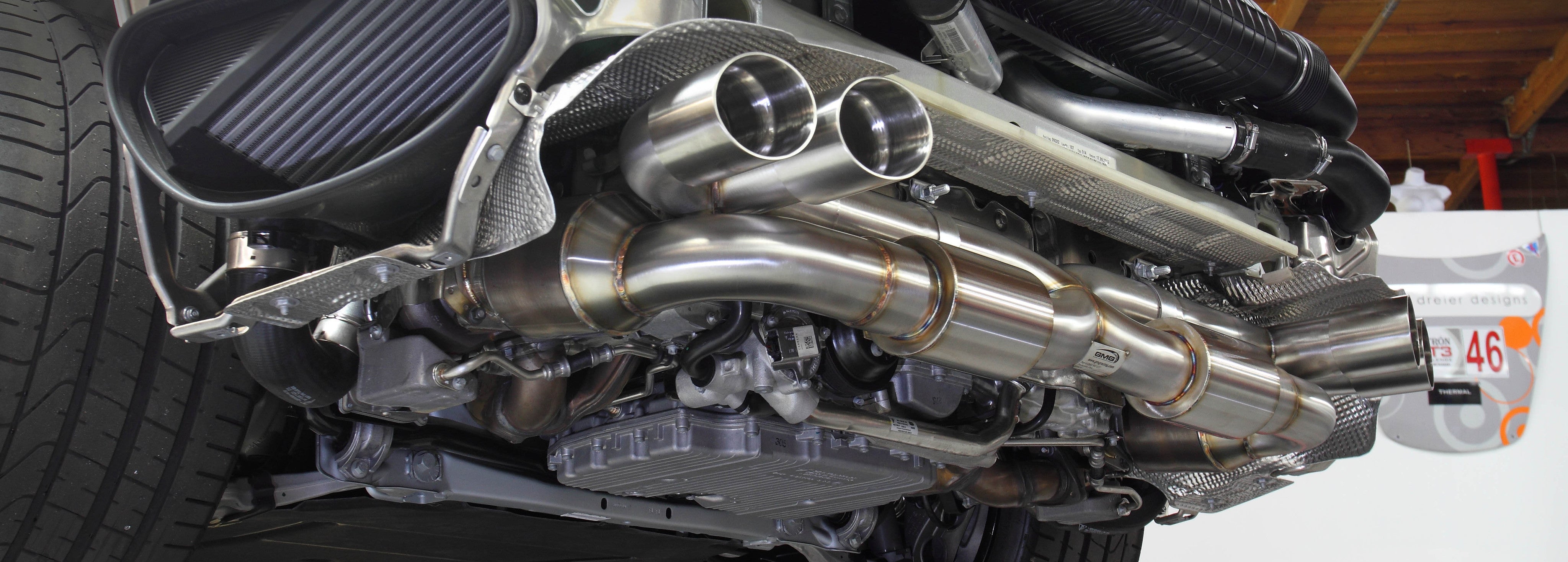 991.1 Turbo GMG WC-Sport Exhaust System